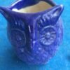 Owl ceramic pot